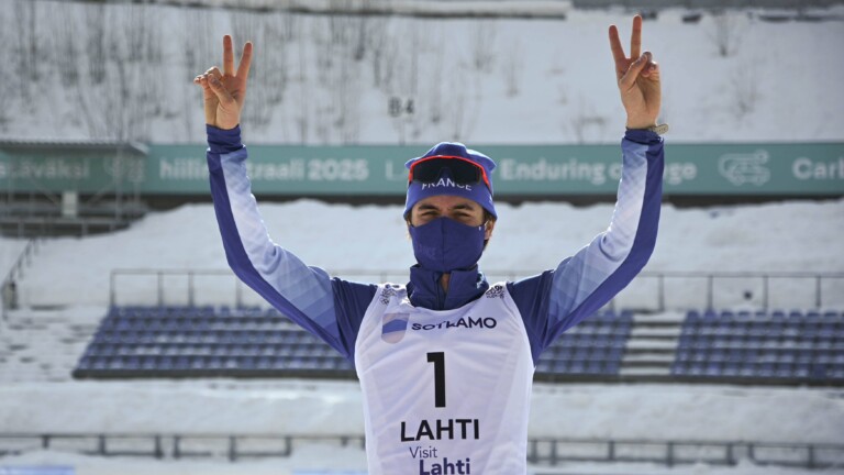 Marco Heinis (FRA) belegte den dritten Platz im Einzelwettkampf.