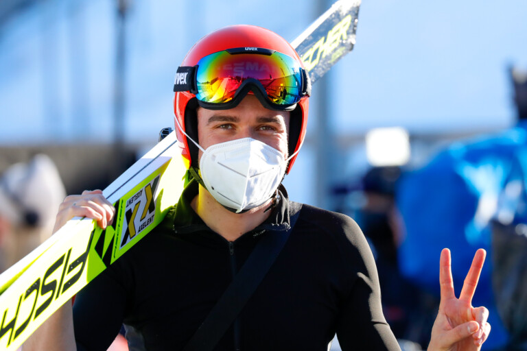 Johannes Rydzek ist guter Dinge.