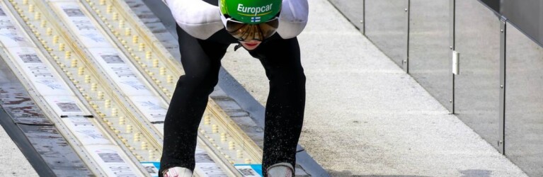 Auch Annamaija Oinas (FIN) konnte das Rennen nicht angehen.