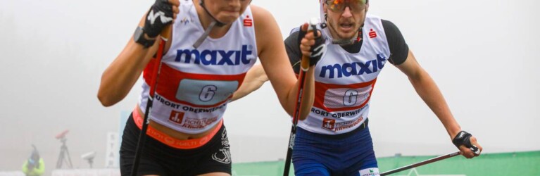 Annamaija Oinas (FIN) wird von Ilkka Herola (FIN) ins Rennen geschickt.