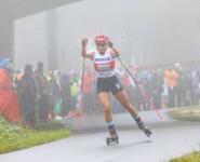 Nathalie Armbruster (GER) überzeugte bei ihrem Einsatz.