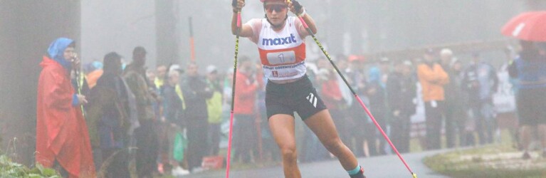 Nathalie Armbruster (GER) überzeugte bei ihrem Einsatz.