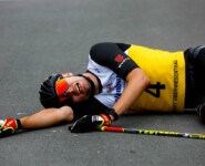 Terence Weber (GER) lieferte ein starkes Rennen.