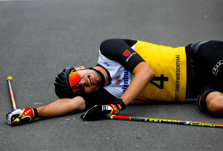 Terence Weber (GER) lieferte ein starkes Rennen.