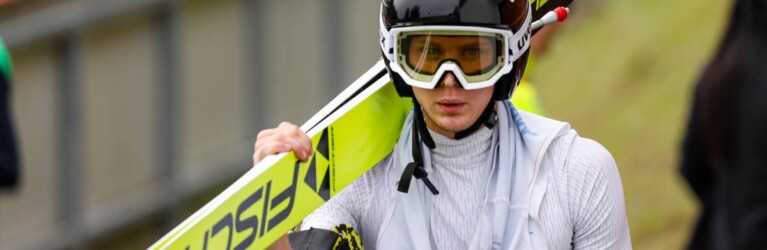 Dmytro Mazurchuk (UKR) war mit zweien seiner Teamkollegen ebenfalls in Oberwiesenthal.