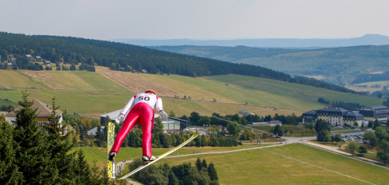 Eric Frenzel in Oberwiesenthal