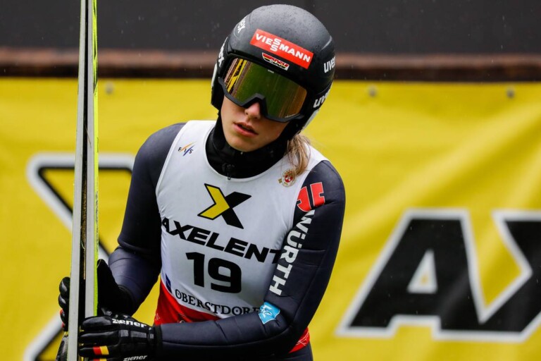 Jenny Nowak (GER) war nicht ganz zufrieden.