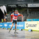 Johannes Rydzek (GER) bei seinem Heimwettkampf.