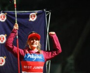Und wieder einPodium für Nathalie Armbruster (GER),
