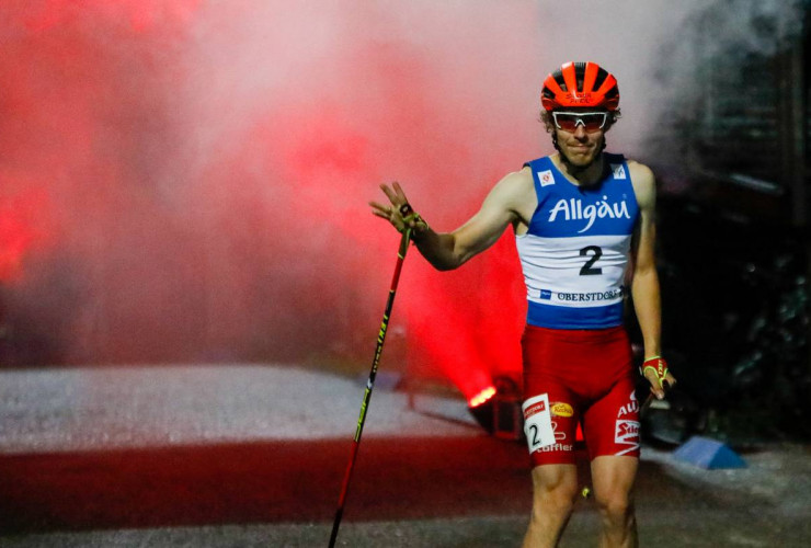 Vinzenz Geiger (GER) lief die schnellste Laufzeit.