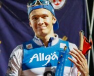 Eero Hirvonen (FIN) lief nach langer Zeit wieder aufs Podium.