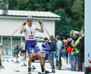 Ilkka Herola (FIN) freut sich über Rang zwei.