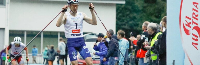 Ilkka Herola (FIN) freut sich über Rang zwei.