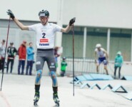Jens Luraas Oftebro (NOR) gewinnt bei seiner ersten Teilnahme am diesjährigen Sommer Grand Prix.