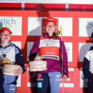 Die besten Damen: Jenny Nowak (GER), Nathalie Armbruster (GER), Lisa Hirner (AUT), (l-r).