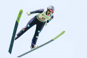Auch Jenny Nowak (GER) kommt in Tschagguns bestens zurecht.