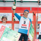 Die Tagessieger in Tschagguns: Stefan Rettenegger (AUT), Eero Hirvonen (FIN), Laurent Muhlethaler (FRA)