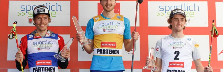 Die drei Sieger der Gesamtwertung:Franz-Josef Rehrl (AUT), Ilkka Herola (FIN), Stefan Rettenegger (AUT), (l-r)