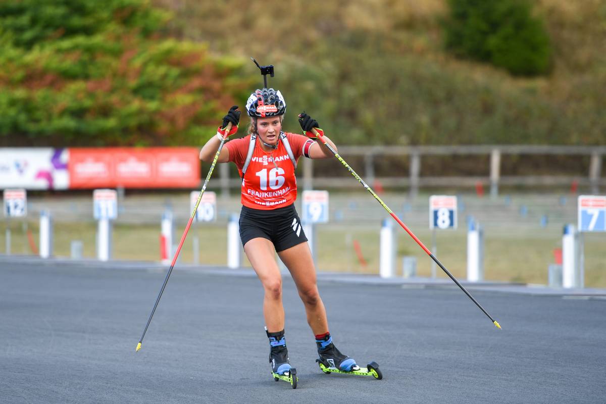 Marlene Fichtner (GER) Bildergalerie Biathlon Deutsche Meisterschaft
