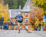 Cindy Haasch bei den Deutschen Meisterschaften in Hinterzarten.