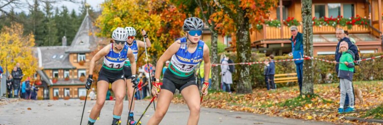 Hannah Rommel beim Lauf in Hinterzarten.