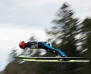 Zeigte den weitesten Sprung des Tages: Johannes Rydzek (GER)