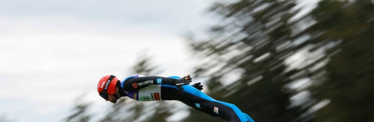 Zeigte den weitesten Sprung des Tages: Johannes Rydzek (GER)