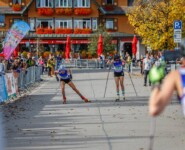 Zielsprint: Cindy Haasch (GER), Jenny Nowak (GER), (l-r)