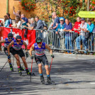 Das Verfolgertrio: Fabian Riessle (GER), Johannes Rydzek (GER), Terence Weber (GER)