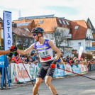 Julian Schmid (GER), Jakob Lange (GER), (l-r) nach ihrem Sieg