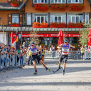 Zielsprint: Johannes Rydzek (GER), Fabian Riessle (GER), (l-r)