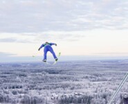 Ryota Yamamoto (JPN) flog im Wettkampf allen davon.