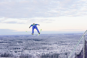 Ryota Yamamoto (JPN) flog im Wettkampf allen davon.