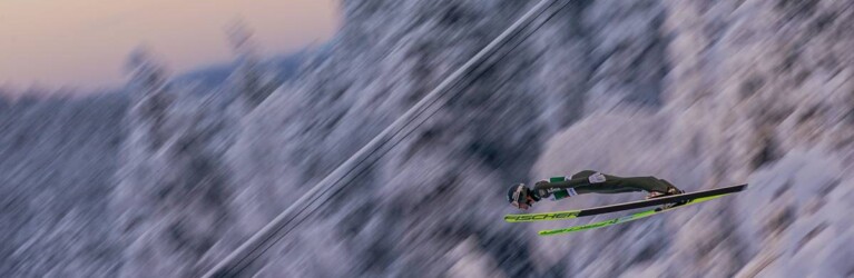 Jarl Magnus Riiber (NOR) kam trotz bester Laufzeit nur auf Rang 14.