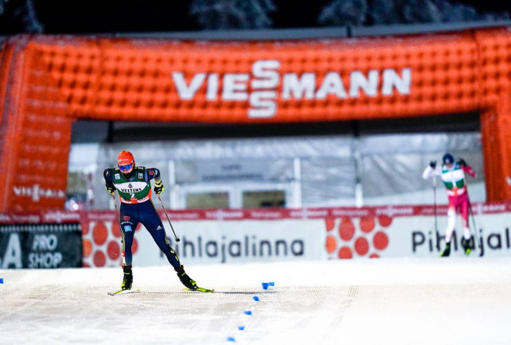 Julian Schmid (GER) auf dem Weg zu seinem ersten Sieg.