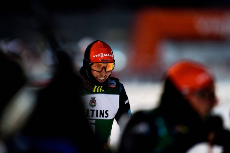 Auch Eric Frenzel kann zufrieden sein.