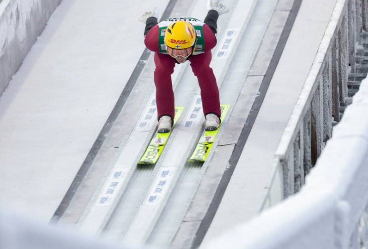 Eero Hirvonen (FIN) war erneut der beste Finne.