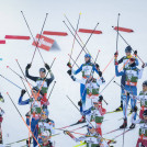 No eXception - auch die Männer unterstützen den Kampf der Kombiniererinnen um ihre Olympiateilnahme.