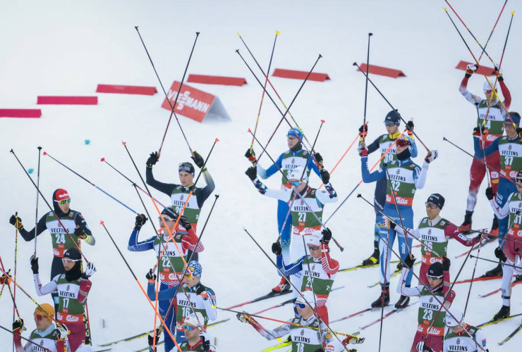 No eXception - auch die Männer unterstützen den Kampf der Kombiniererinnen um ihre Olympiateilnahme.