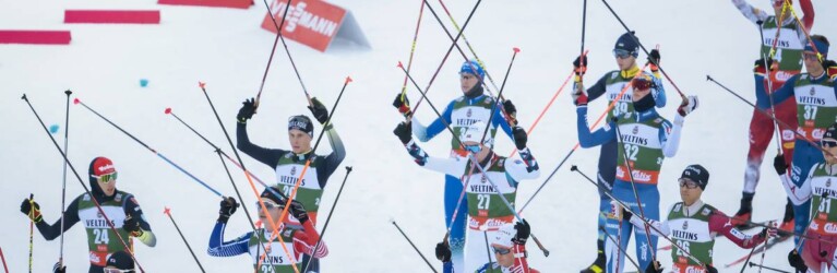 No eXception - auch die Männer unterstützen den Kampf der Kombiniererinnen um ihre Olympiateilnahme.