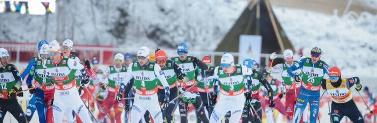 Das Teilnehmerfeld kurz nach dem Start.