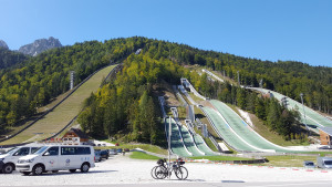 Das Schanzenzentrum in Planica wird zum Austragungsort der Nordischen Ski-WM 2023.