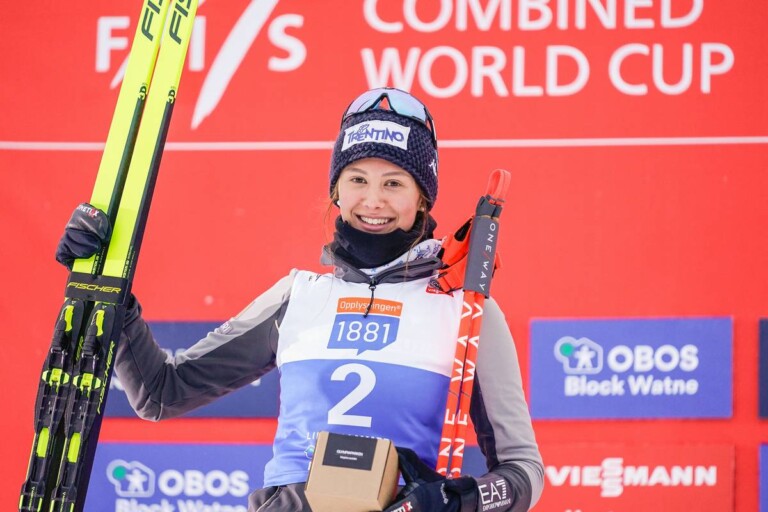 Annika Sieff (ITA) belegte nach beiden Teildisziplinen den zweiten Rang.