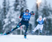 Jakob Lange (GER) gewann Weltcuppunkte.