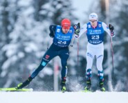 Johannes Rydzek (GER) und Einar Luraas Oftebro (NOR)