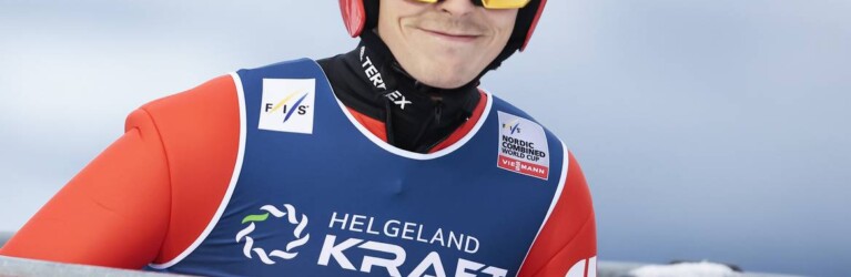 Gute Laune bei Eric Frenzel (GER)