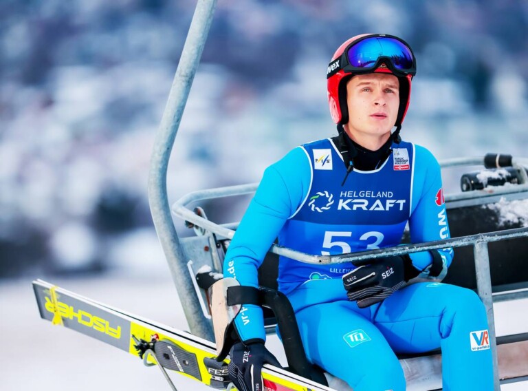 Julian Schmid (GER) auf dem Weg nach oben.