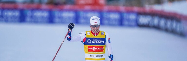 Sieg Nummer 52 für Jarl Magnus Riiber (NOR).