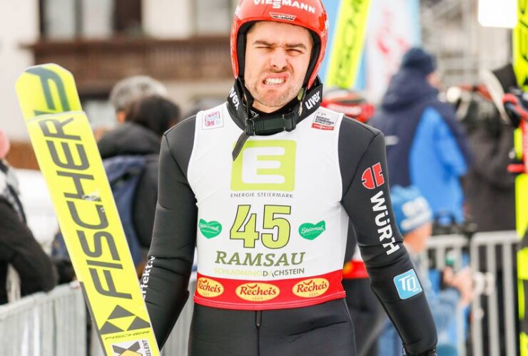 Johannes Rydzek (GER) landete im hinteren Bereich des Feldes.