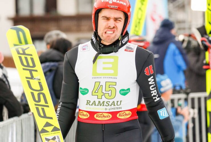 Johannes Rydzek (GER) landete im hinteren Bereich des Feldes.